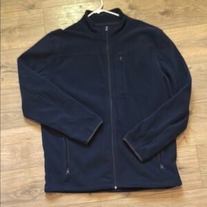 Navy Fleece Full-Zip Jacket XLT